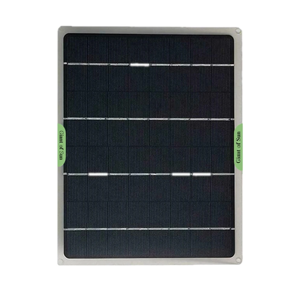 

10W 12V Portable Solar Panel Battery Maintainer, Solar Trickle Charger with Alligator Clip for Car RV Boat