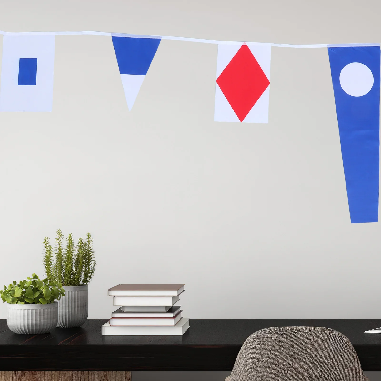 

Nautical Signal Flag Set Weatherproof Marine Flags International Ship Code Flags Bright Colorful Boat Signal Code Banner Outdoor