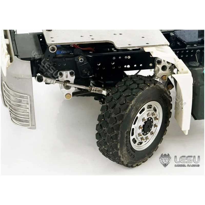 LESU Modell-Lenkservo-Montagesatz für 1/14 Truck Mud Truck Lesu 6x4 6x6 Beam Tamiya Traktor-Modifikation – Detail 2