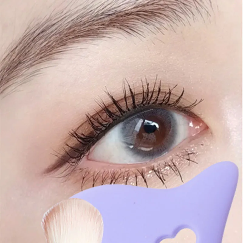 El sombra de ojos del delineador de ojos del maquillaje del silicón ayuda los artefactos portátiles del maquillaje