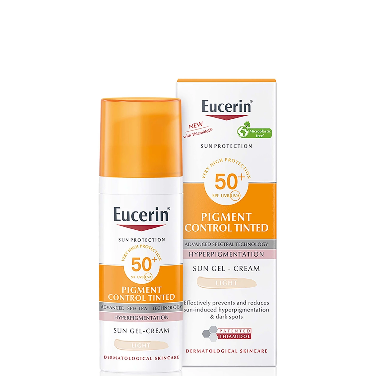Eucerin Pigment Control Tinted Gel-Crema Tono Claro SPF50+ 50ml