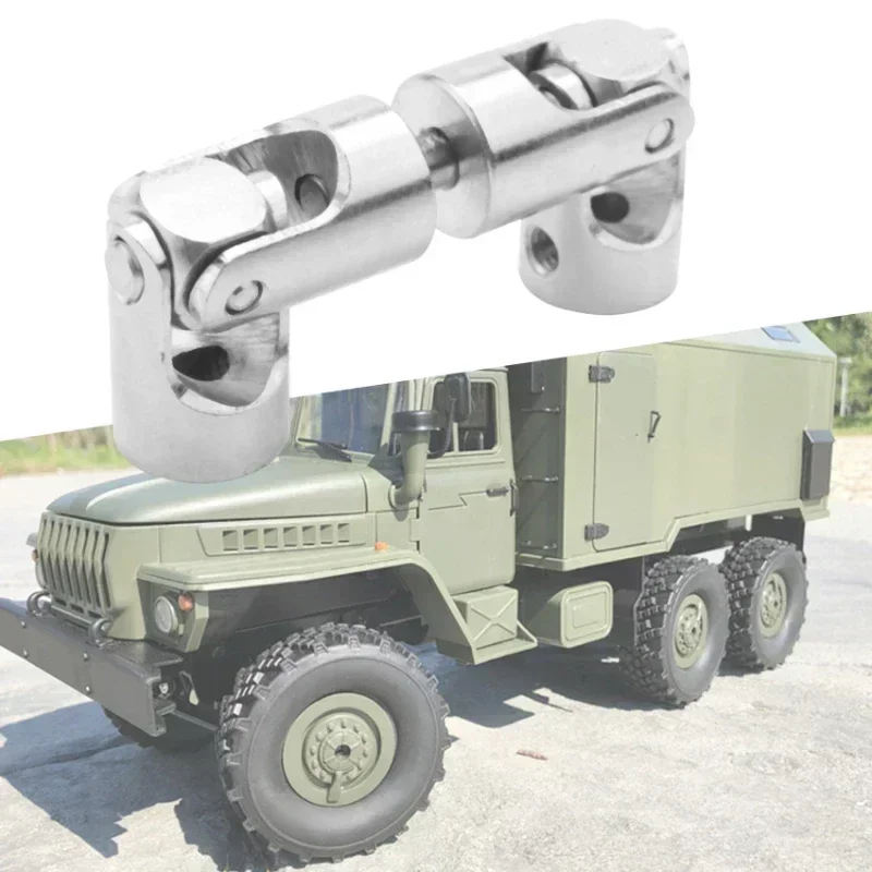Albero di trasmissione dell'albero motore in metallo CVD per WPL B16 B36 JJRC Q60 Q63 Q64 Fayee FY004 MN-77 6WD 6X6 RC Auto Aggiornamenti Parti