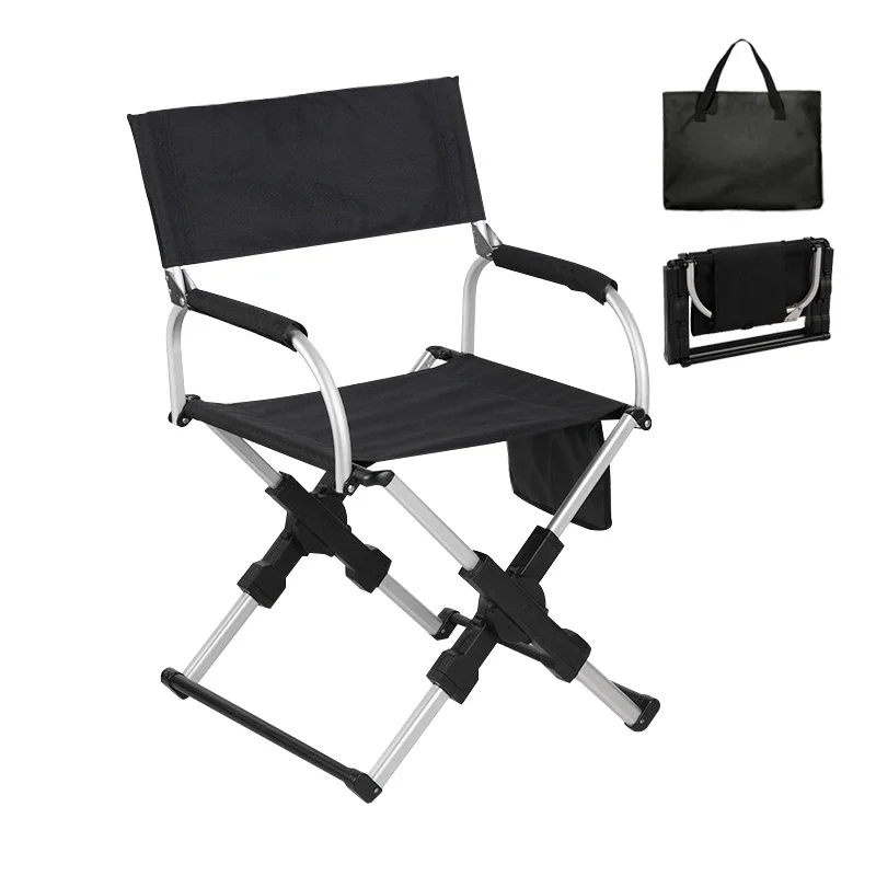

Portable and lightweight camping chair Outdoor sports tailgate bag Hiking beach Durable aluminum alloy fishing chair