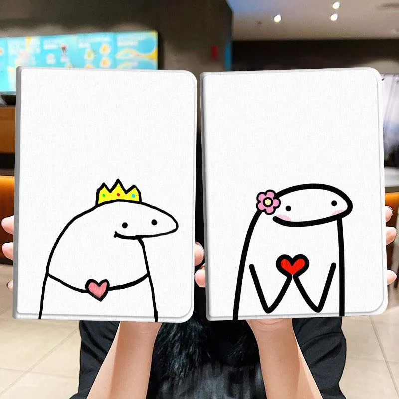 

Cartoon Crown Heart Animal Gift Tablet Case For Lenovo Xiaoxin Legion Pad Tab Pro GT Y700 Gen4 2 11 P11 M10 K10 3rd Plus Gen