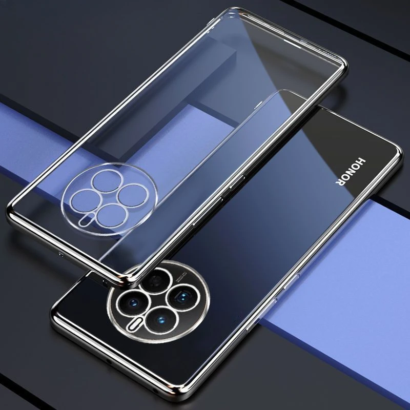 For Honor Magic 7 Pro Electroplating Phone Case For Honor Magic7 Magic7Pro Lens All-inclusive Silicone Soft Shell Cover