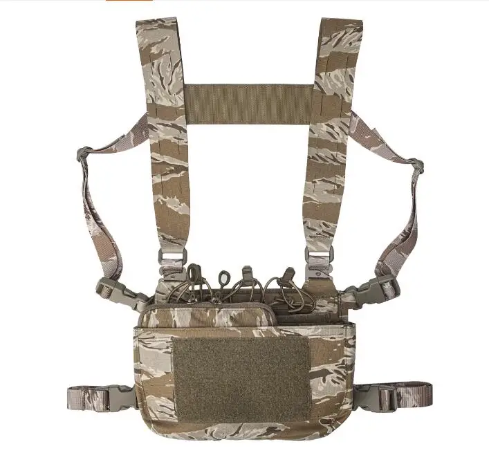 

Tabby Tiger Camouflage Chest Rig Jungle Desert DOPE