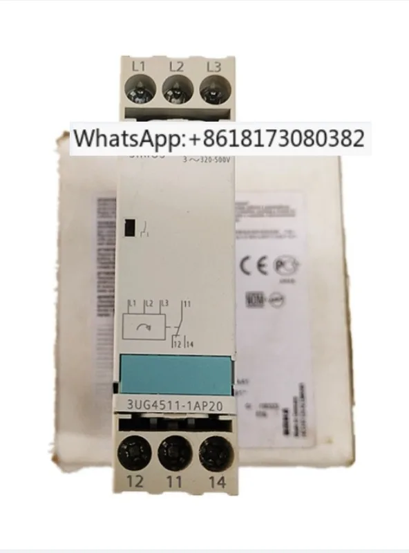 

Brand new original genuine monitoring relay 3UG4511-1AP20