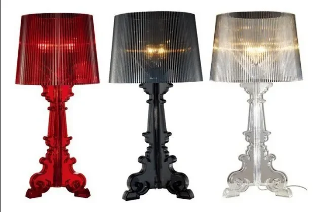 

Clear Acrylic Table Lamps Modern Simple Ghost Shadow Desk Lamp Home Decor Living Room Bedroom lighting Led Stand Light Fixtures