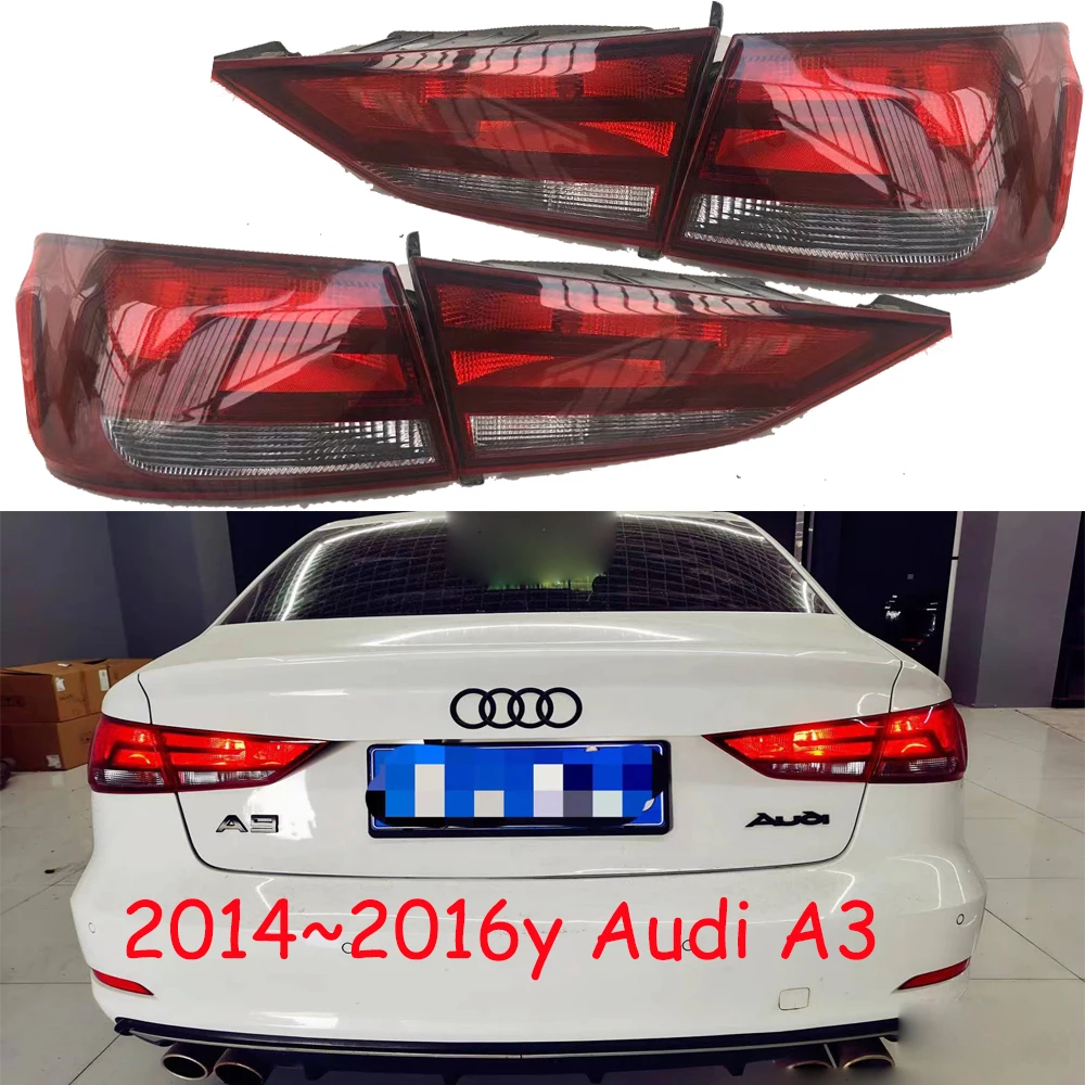 

1pcs sedan car accessories bumper tail light Audi A3 taillight Reflector halogen 2014~2016y fog Taillamp for Audi A3 fog lamp