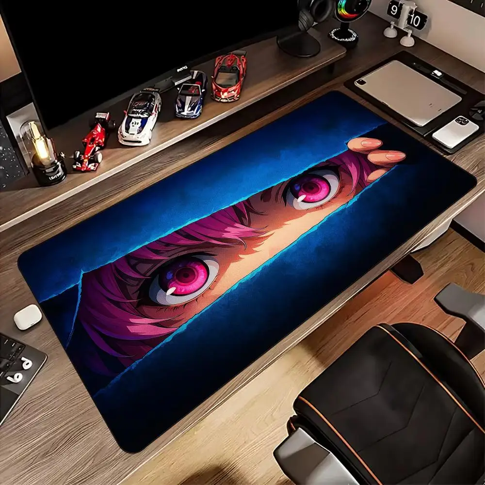 

Peeping through the cracks anime Mouse Pad Desk Mat Gaming mat gamer pc accessories rubber anti-slip keypad Extended mouse pads
