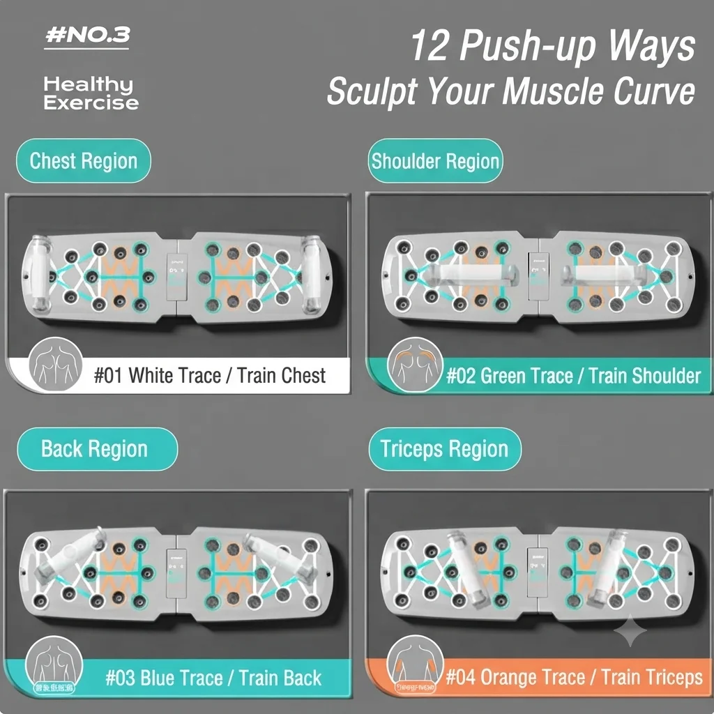 Multifunctioneel Push-Up Board - Push Up Board recensie en prijs