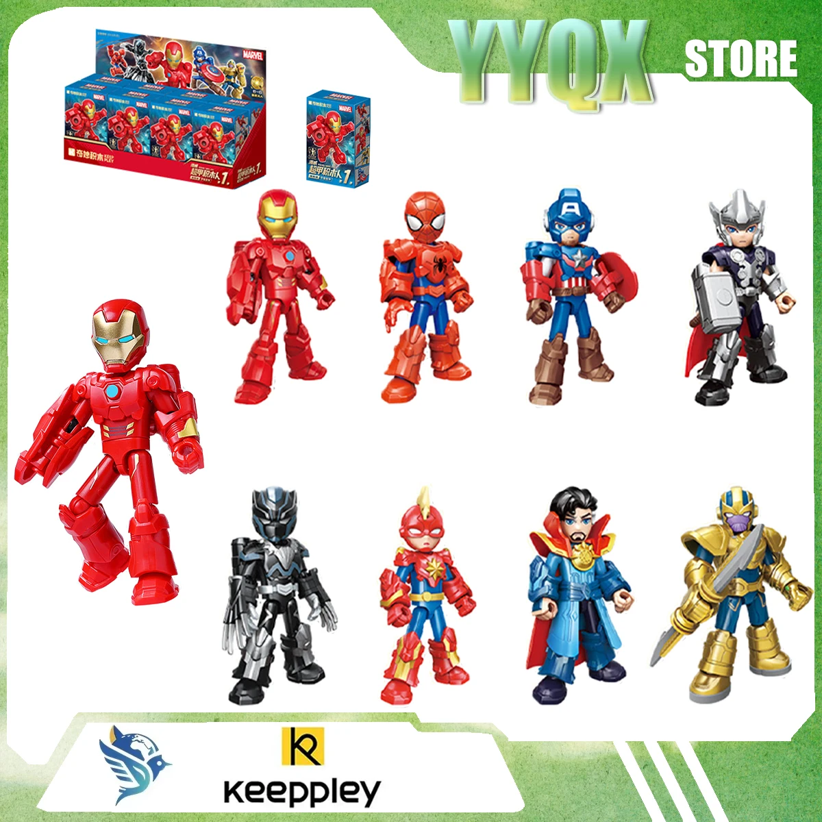 Cosplay Prop Building - Keeppley 2026 Novo Homem de Ferro