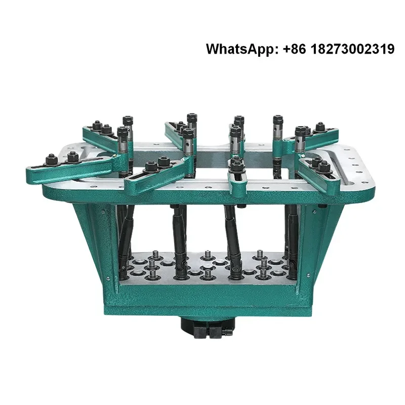 MU type adjustable circular square multi axis drilling machine with multiple drilling heads