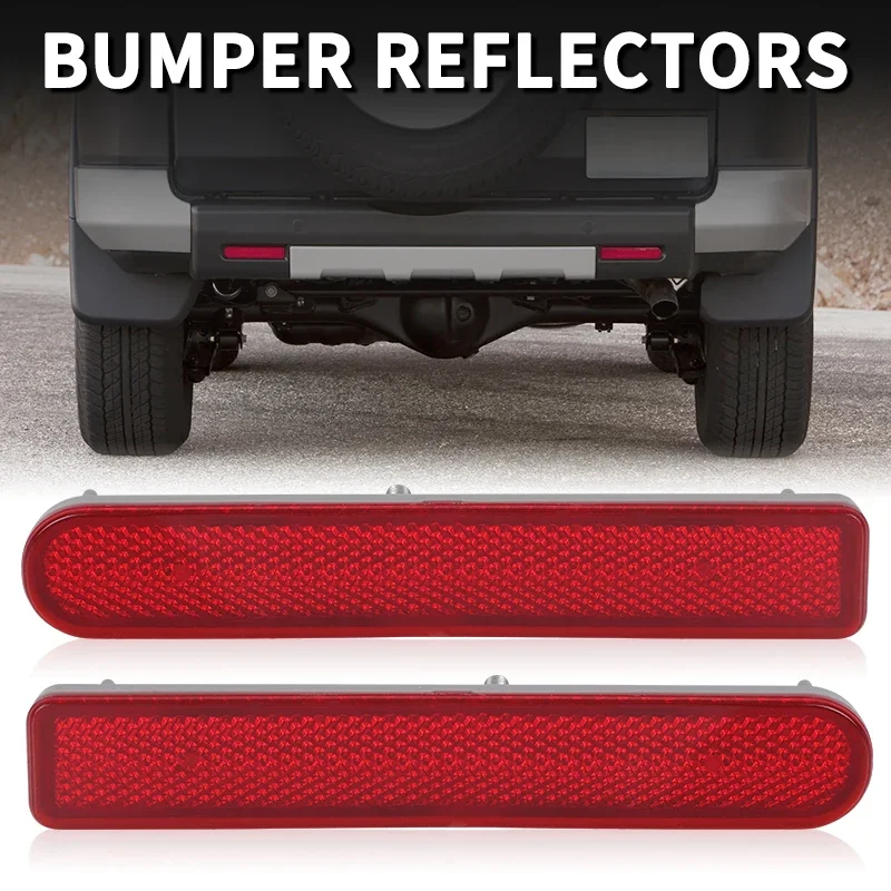 TO1184105 Rear Bumper Reflectors Cover For Toyota FJ Cruiser 2007 2008 2009 2010 2011 2012 2013 2014 81910-35060 No Bulb