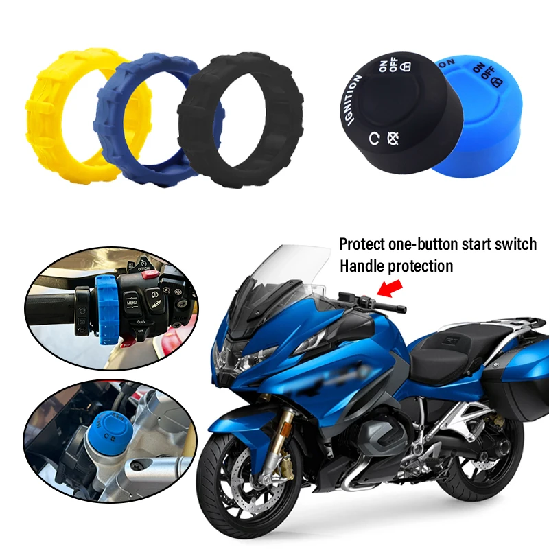 R1200RT R1250RT One-key Start Switch Protective Cover For BMW R1200R/RS R1250R/RS r1250rt Multi-controller Protector Handle