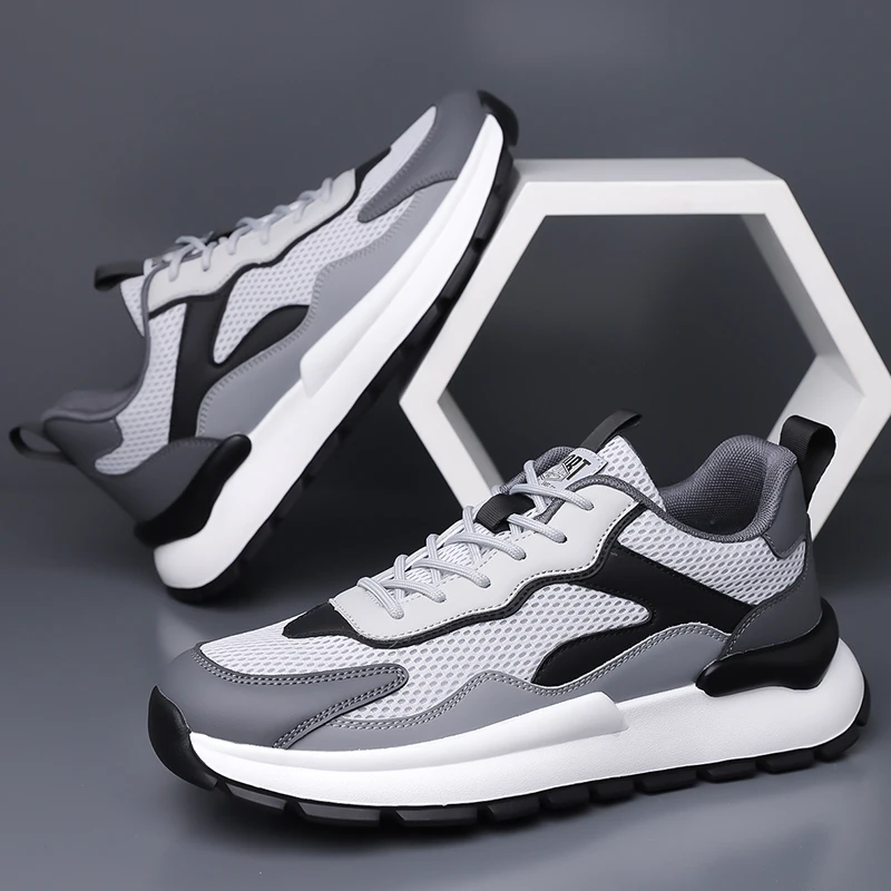 Cross Terrain Adapt Unisex Breathable Mesh Sneakers Universal Vent Construction Rough Ground Proof Base Outdoor Trek Sport
