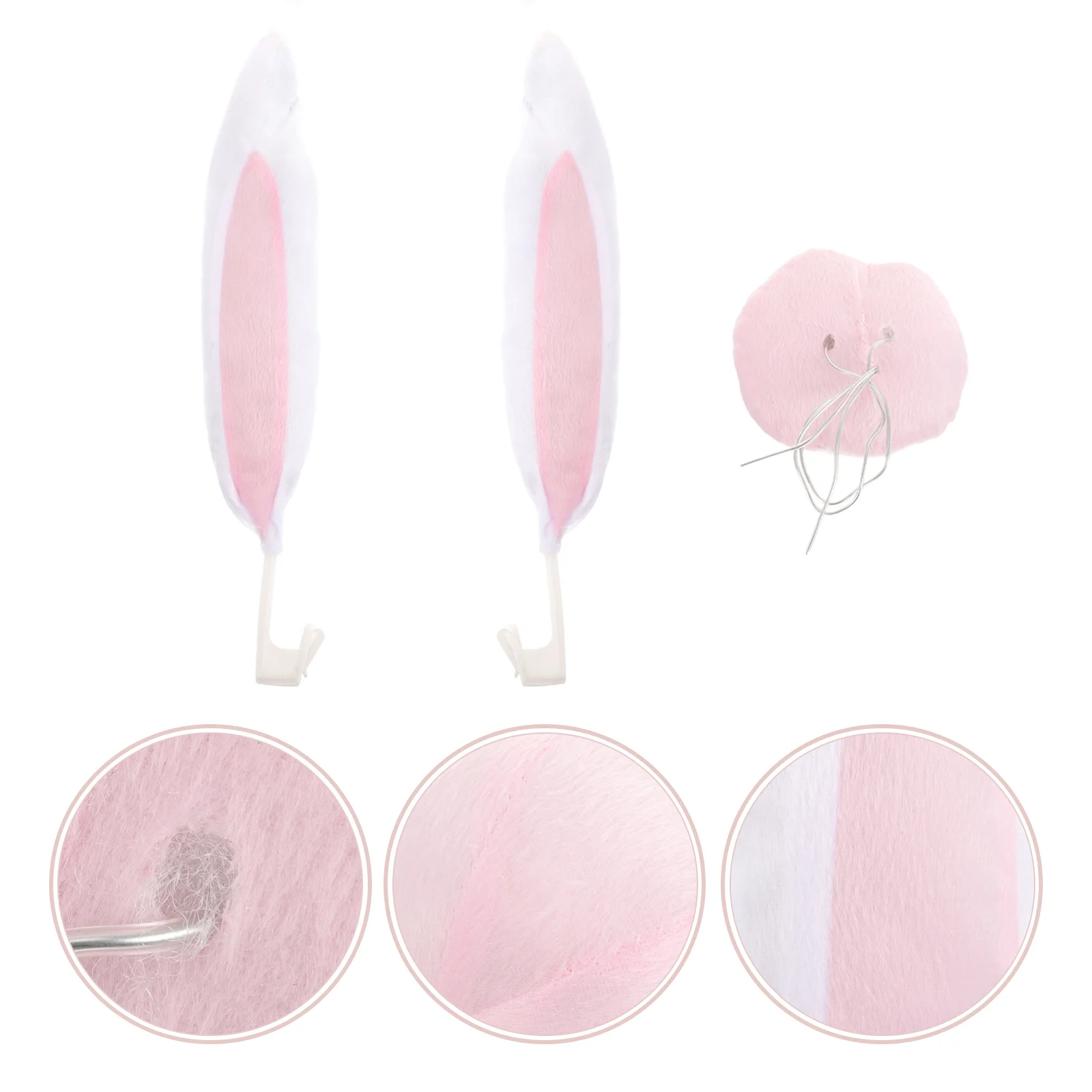 

Car Decor Gadgets Bunny Ear Decoration Easter Costume Kit Decorations Rabbit Ears