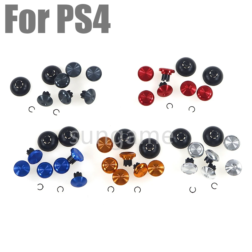 

10 комплектов металлических кнопок, кнопки для контроллера края PS4 Switch Pro XBOXONE PS5