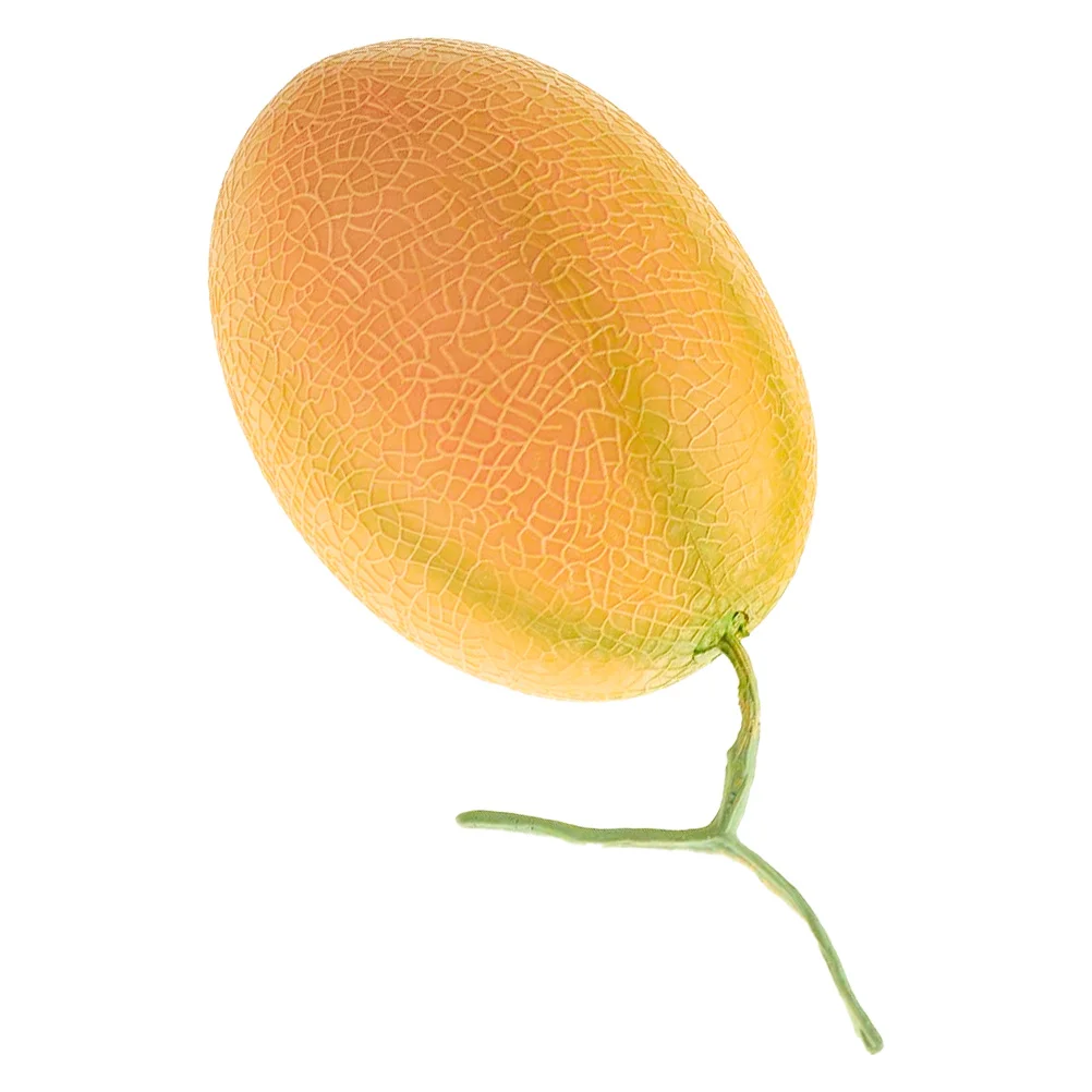 

Simulation Cantaloupe Artificial Fruit Photography Prop Fruit Decoration Shopwindow Adornment Home Decor Classroom Teaching