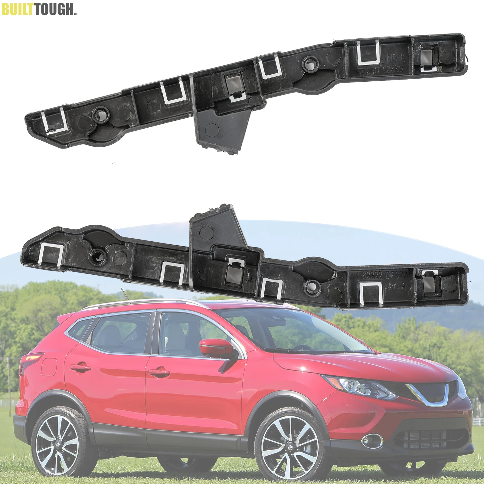 2pcs Front Left RIght Bumper Bracket Bumper Support For Nissan Qashqai Rogue Sport 2013 2014  2015 2017 2018 2019 2020 2021 2022