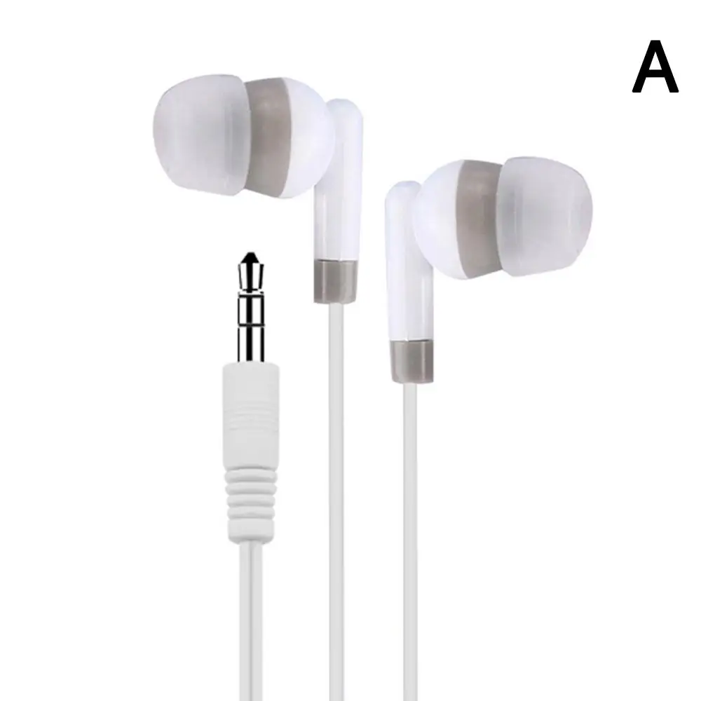 3.5mm Stereo Earphones Headset With Volume Control  Wired Headphones In Ear High Definition Deep Bass Dropshipping No Mic