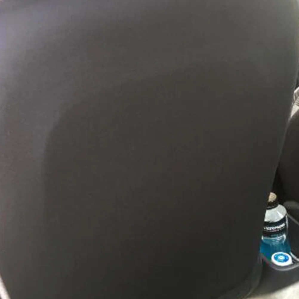 

9Pcs Universal Car Seat Cover Durable Protective Front Seat Protector Mat Side Airbag Compatible Car Interior Accessory Black