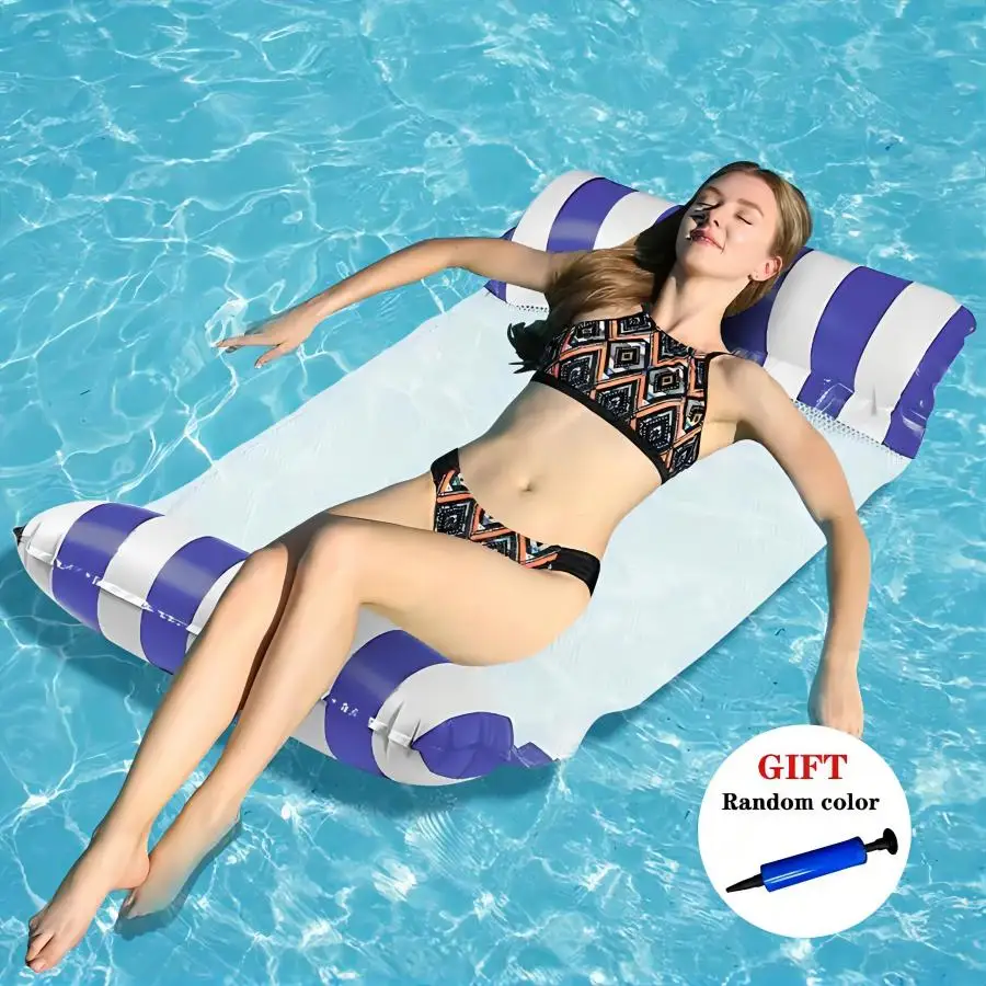 1/2Pack Inflatable Pool Floats Adult -Floats Rafts Floating Water Hammock Recliner Inflatable Party Water Rest Pool Floating Row