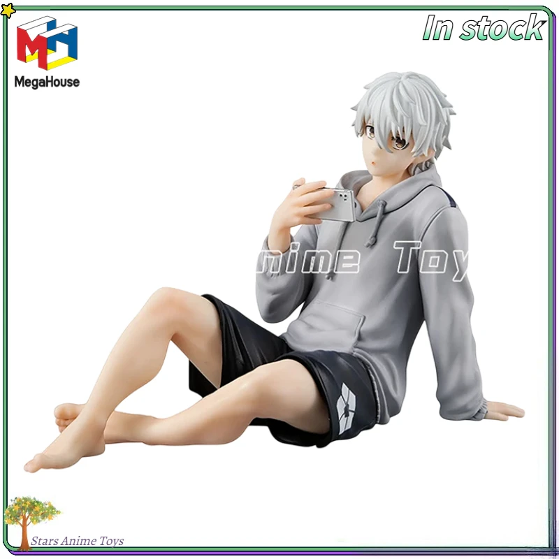 Oryginalna figurka MegaHouse GEM BLUELOCK Seishiro Nagi, wersja przerysowana, kolekcja figurek animacyjnych, model.