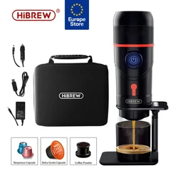 Tragbare Kaffee Maschine für Auto & Haus, DC12V Expresso Kaffee Maker Fit Nexpresso Dolce Pod Kapsel Kaffee Pulver H4