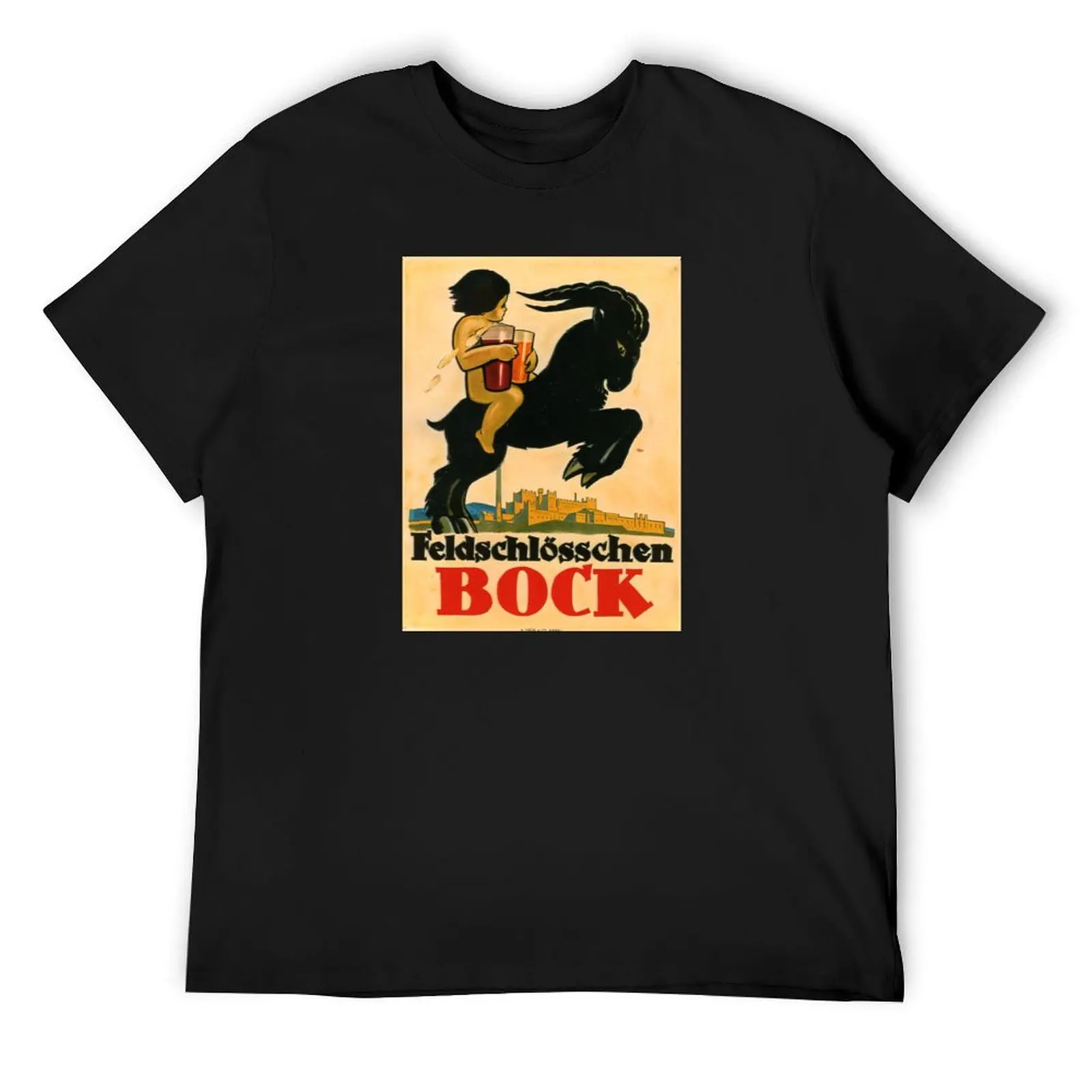 

Feldschlsschen Bock Brewery T-Shirt sublime customs mens shirts graphic tee