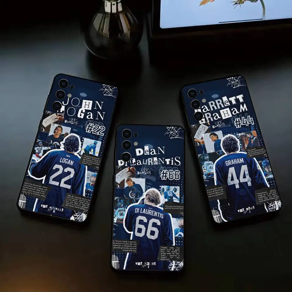 O-Off C-Campus TV Series Lovely Phone Case Black Silicone Soft For Samsung S26,S25,S24,S23,S22,S21,S30,Ultra,Plus,Fe,Lite