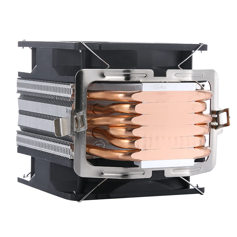 CPU Fan PC Cooler Processor 2/4/6 Heat Pipe Air-cooled 4pin/PWM Compatible LGA2011 2066 X79 X99 115x 1200 1700 18xx AMD AM4 FM2+ image 5