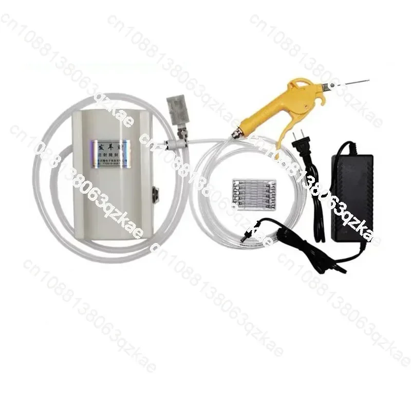 Electric High Pressure Bacon Pump Gun Meat Saline Syringe Pump Electric Injector Meat Processor NEW