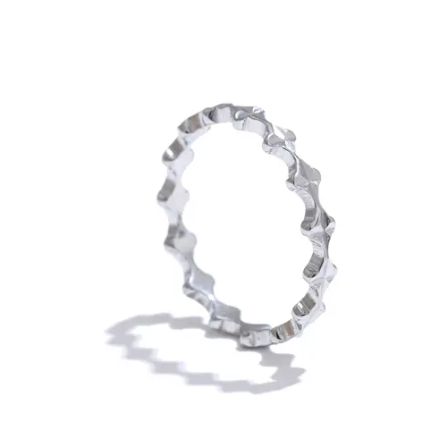 NiNice Rings Stainless Steel Jewelry Original Geometric Simplicity Fashionable Design Jewelry Accessories Gifts New Wholesale - Image 8