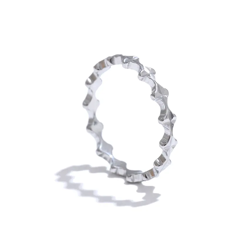 NiNice Rings Stainless Steel Jewelry Original Geometric Simplicity Fashionable Design Jewelry Accessories Gifts New Wholesale - Image 8