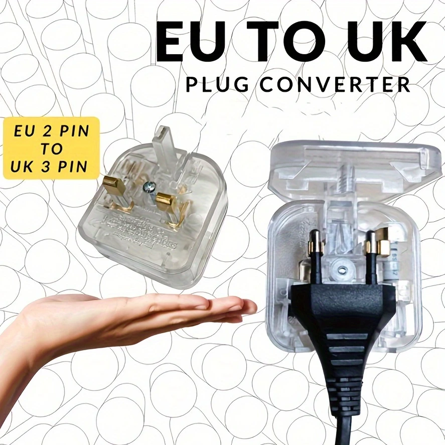 Eu To Uk Plug Adapt…