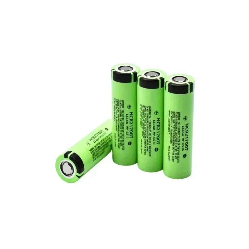 100% /Original 21700 NCR21700T 3.6V Cell Lithium Rechargeable Battery 4800mAh 3.7 V 40A High-discharge Battery Li-ion Batteries