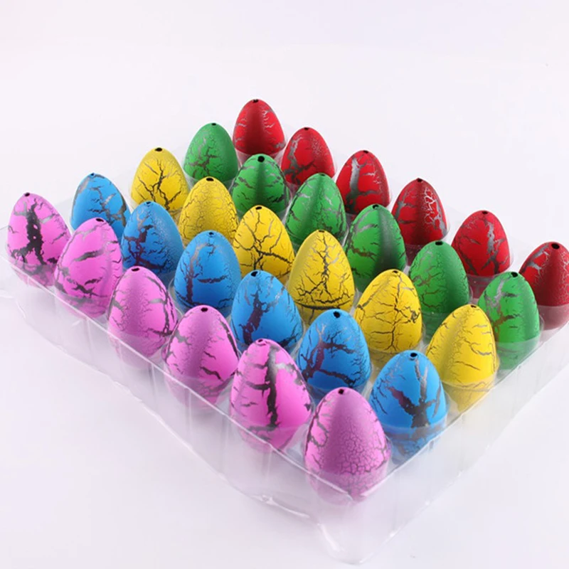 10/20 قطعة حزمة تزايد بيضة الديناصور تفقيس بيضة ديناصور صغيرة الكمامة اللعب الحيوان عملية تربية التعليمية تعليم مضحك لعبة ZYF
