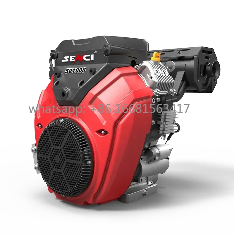 

Senci 22hp 25hp 35hp Gasoline Engine 4 Stroke Twin Cylinder Air Cooled Horizontal Shaft Engine