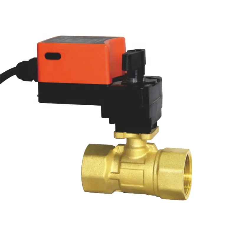 Hvac Control Supplier Zone High Pressure Actuators Controller Brass Motorized Electric Ball Valve