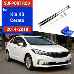 Car Hood Cover Lifting Support Hydraulic Rod Strut Bar for Kia K3 Cerato Classic Vivaro Koup Forte5 2014 2015 2016 2017 2018 2TH