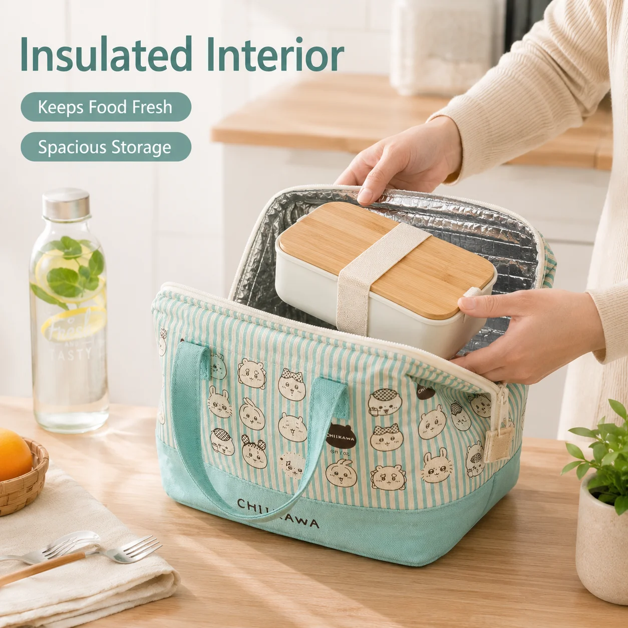 Bolsa Térmica Chiikawa: Lanche - Food Storage In Cooler avaliação e preço