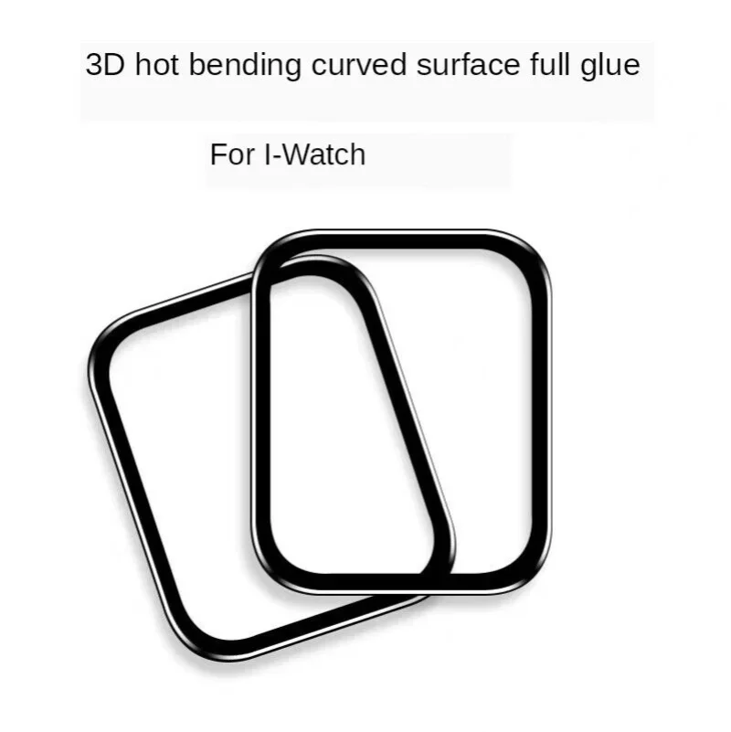 Screen Protector For Apple Watch Ultra 49MM Scratch Resistant 3D Curved Composite Film For Apple Watch Series 8 7 6 5 45 41 44mm