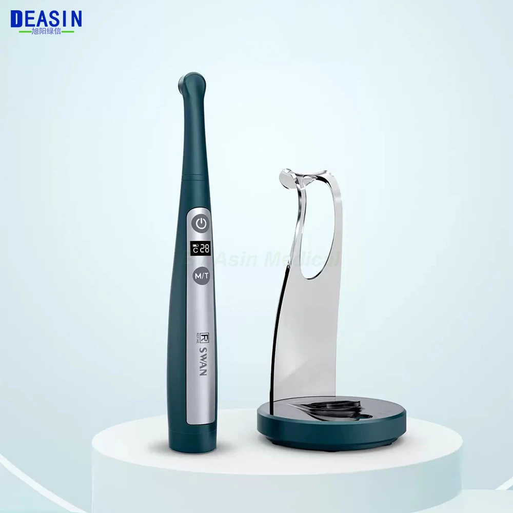 

Dental SWAN Original Factory with LED Curing Light 1 Second Metal Body With Caries Detector Built And Meter Max 2600 mW/cm²