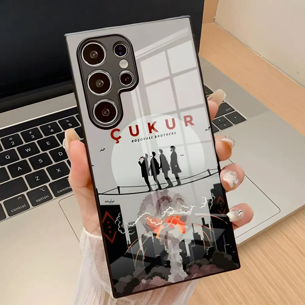 TV Cukur Phone Case For Samsung S26 Ultra S24 25 Fe S22 S20 S23 21 Plus A54 A34 A53 A16 Glass Cover