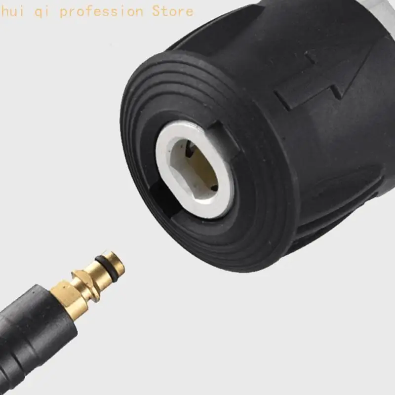 Pressure Washer Coupler Part for Wand Change Use in Vehicle Rinse, Patio Washing, and Outdoor Cleanup Tasks Daily H8WE