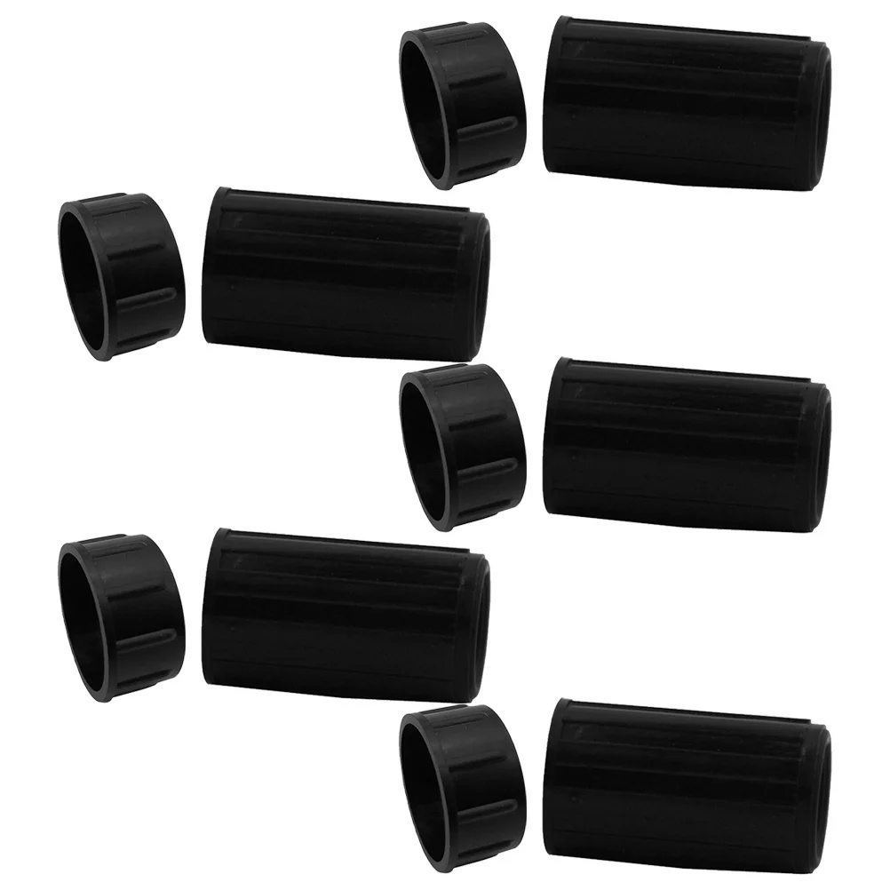 5Set Fluitbedekking Zwart Eenvoudige Stijl Duurzaam Krasbestendig Anti-Collision Fluit Interface Bescherming Product Muzikaal
