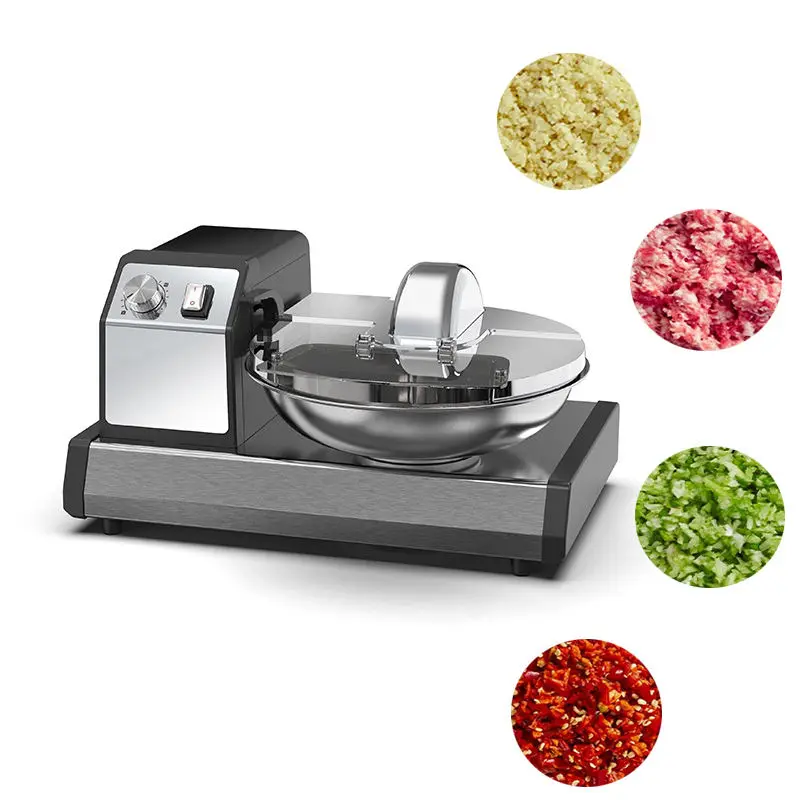 Industrial Commercial Meat Grinder Chopper Food Processor Blender with Motor for Fruit Vegetables-High Efficiency Lower Noise