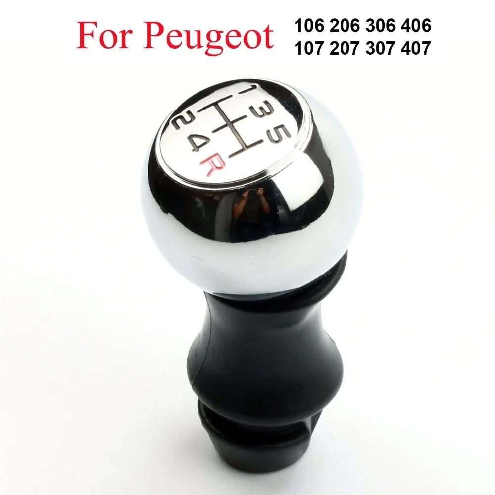 For Peugeot 106 206 306 406 107 207 307 407 Triumph 5 Speed MT Stainless Steel Manual Gear Shift Knob VTS Sports Lever HandBall