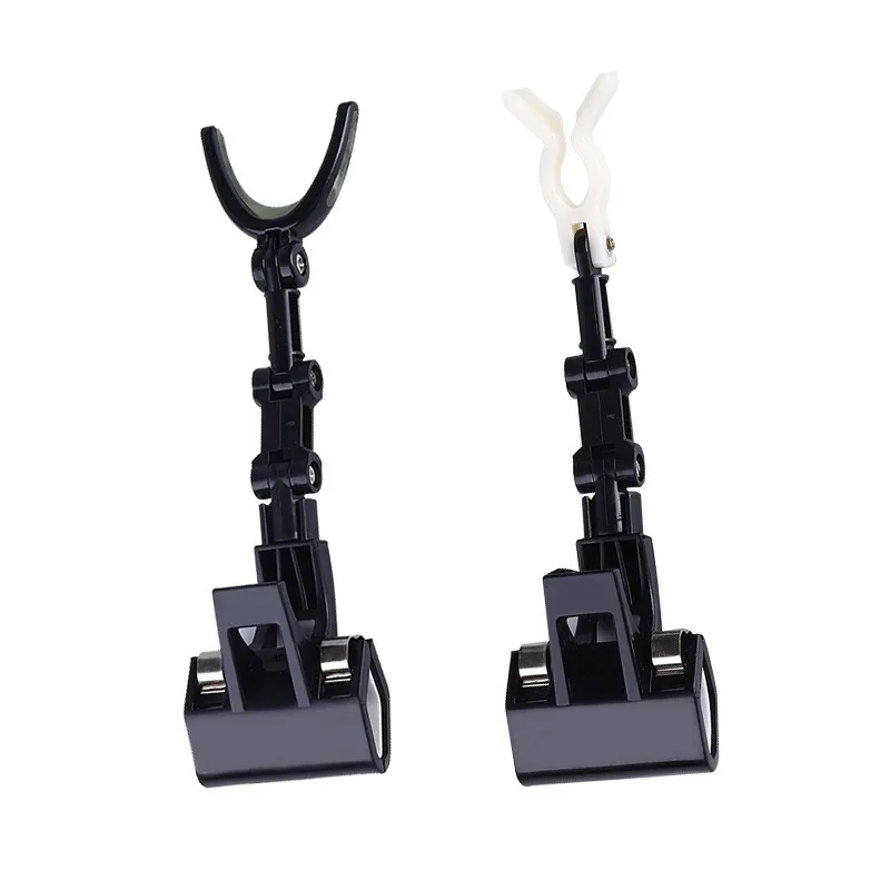 Soporte Giratorio de 360 Grados para Cañas de Pescar (1/2 Piezas), Soporte para Cañas de Pescar en Balsas y Puentes, Antideslizante, Luminoso y Reforzado